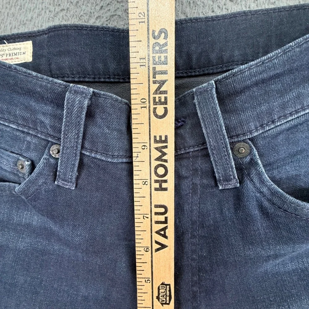 Levi's 541 Athletic Taper Jeans Big E Mens‎ 32x32 Dark Blue Wash Stretch Denim